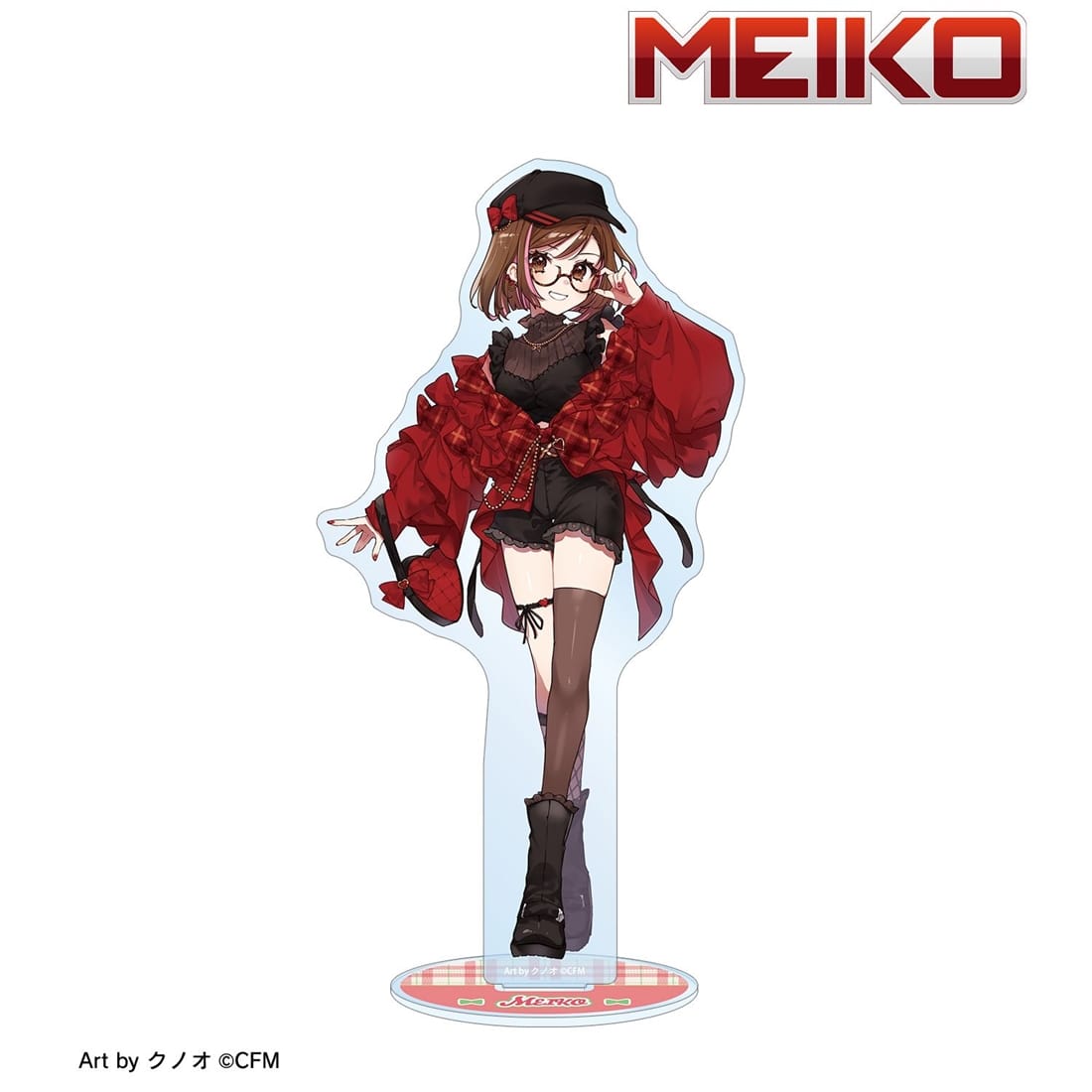 初音ミク 描き下ろし MEIKO 私服ver. Art by クノオ BIGアクリル