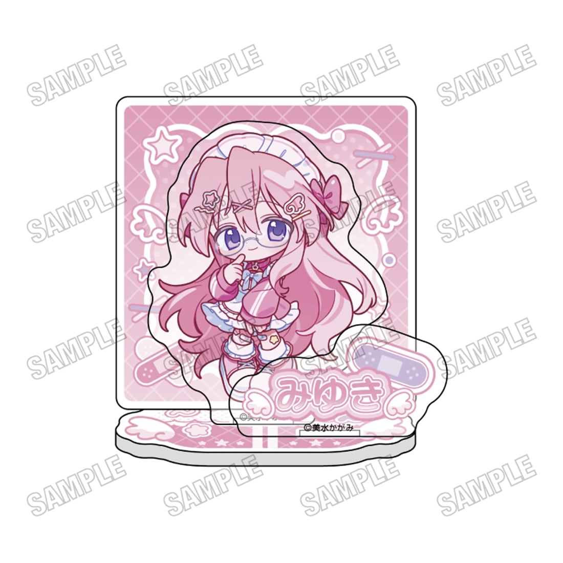 らき☆すた 描き起こしミニアクリルジオラマ④高良みゆき: グッズ