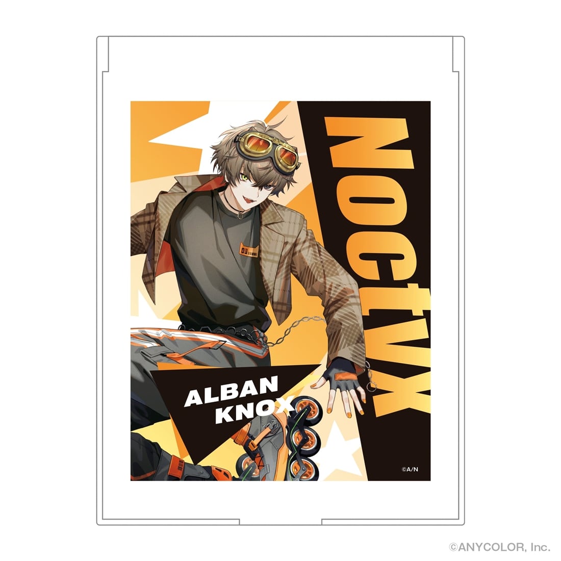 NIJISANJI EN スクエアミラー アルバーン・ノックス: グッズ・文具