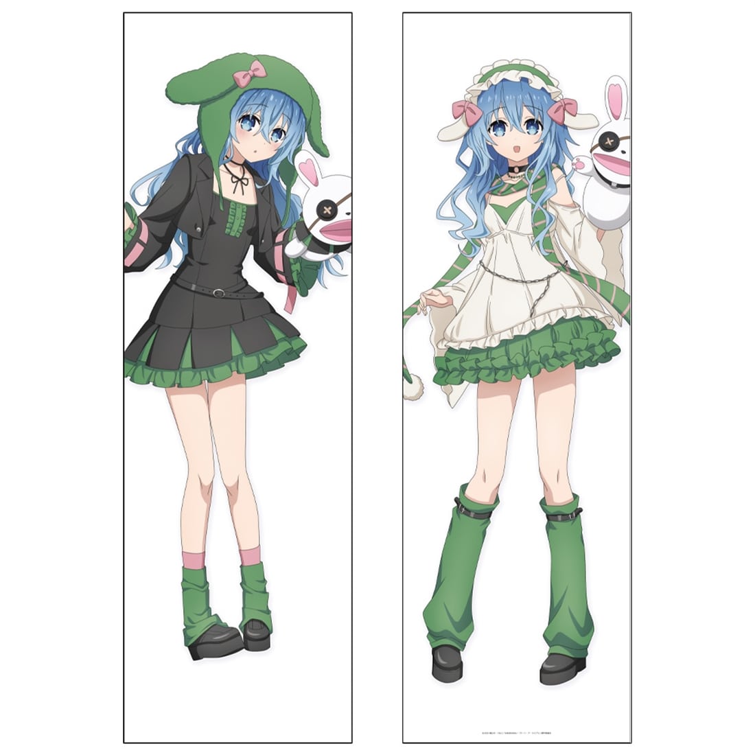 デート・ア・ライブV 抱き枕カバー 四糸乃 ゴシックパンクver. 【描き