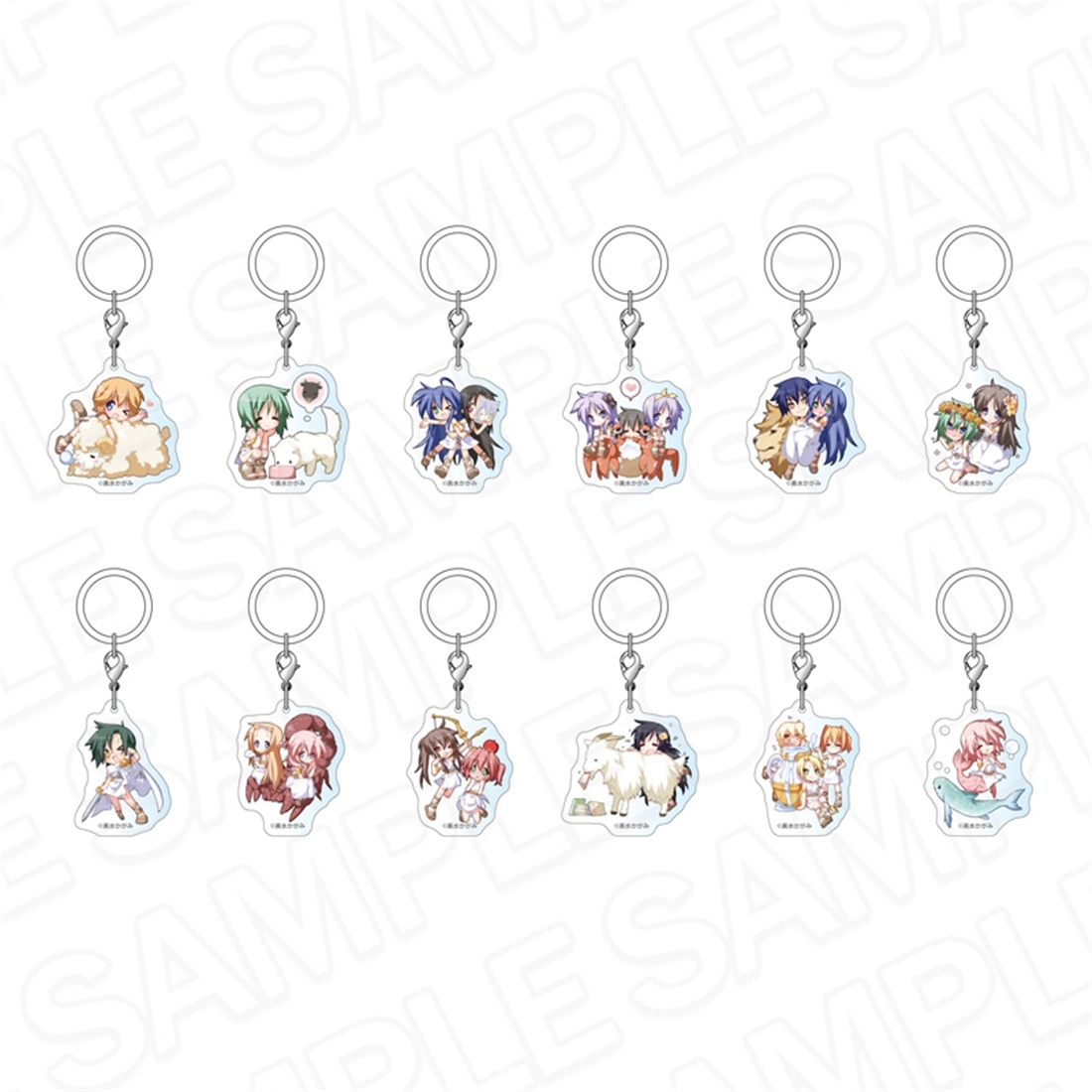 らき☆すた アンブレラマーカー（ランダム） 【1ピース】: グッズ