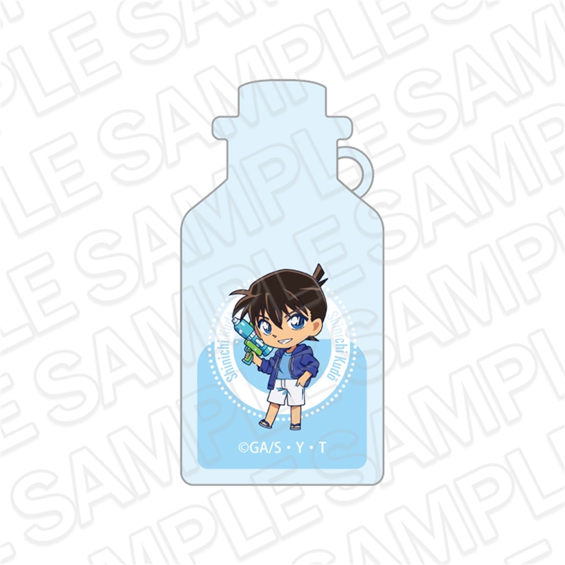 名探偵コナン リキッドキーホルダー 工藤新一 水鉄砲 ver.: グッズ