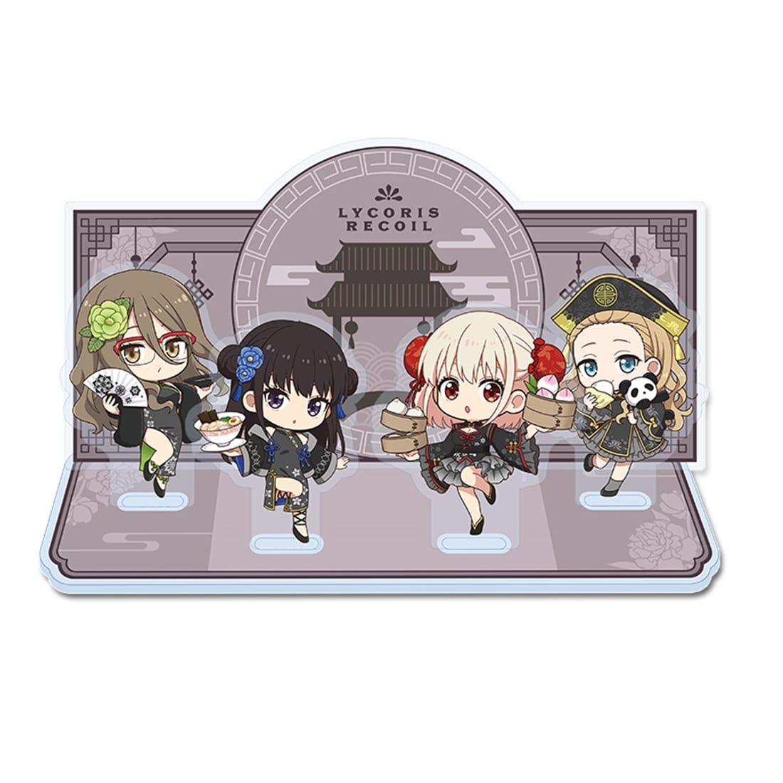リコリス・リコイル ぷちちょこアクリルジオラマ チャイナver.: グッズ