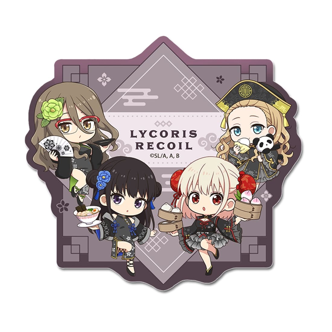 リコリス・リコイル ぷちちょこマグネットステッカー チャイナver