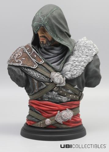 【フィギュア】アサシンクリードⅡ　エツィオ胸像　サウンドトラックCD リトグラフ アサシン クリード リベレーション エツィオ胸像フィギュア: グッズ