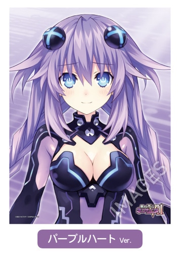 四女神オンライン パープルハート 立体マウスパッド 受注生産品 四女神