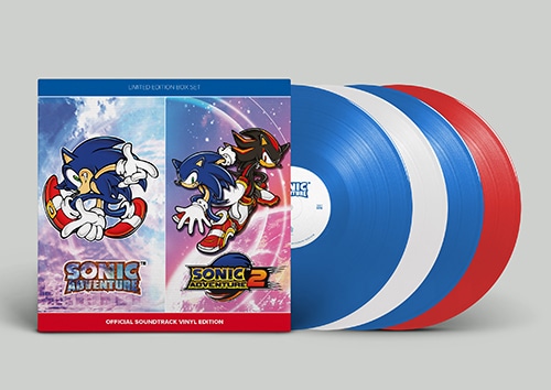 SONIC ADVENTURE & SONIC ADVENTURE 2OFFICIAL SOUNDTRACK SIGNED