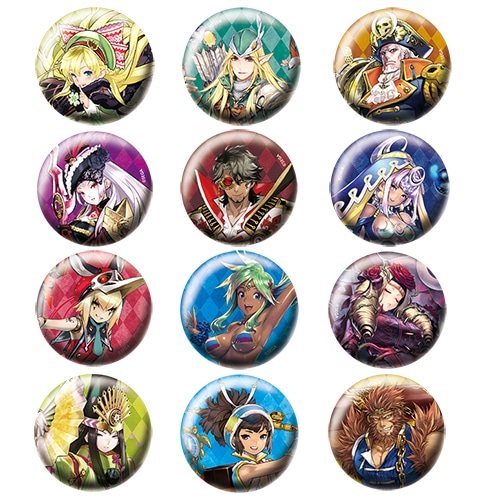 ワンダーランドウォーズ』缶バッジver.4: グッズ・文具