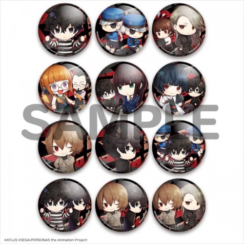 ペルソナ5 きゃらとりあ缶 PERSONA5 the Animation BOX: グッズ・文具