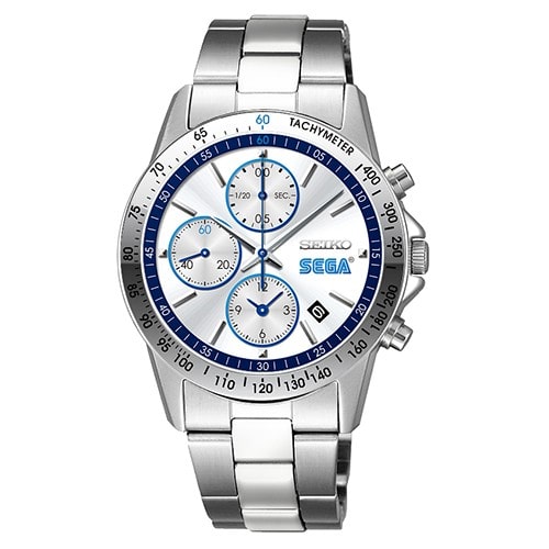 SEGA×SEIKO セガ設立60周年アニバーサリー モデル（Silver） ※限定本数