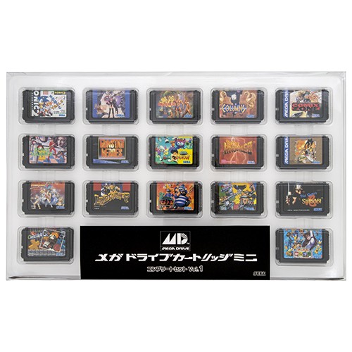 メガドライブカートリッジ ミニ」コンプリートセット Vol.1: グッズ