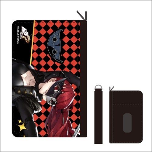 【貴重品】ペルソナ ペルソナ5 パスケースつきコインケース 主人公 貴重品】ペルソナ ペルソナ5 パスケースつきコインケース 主人公