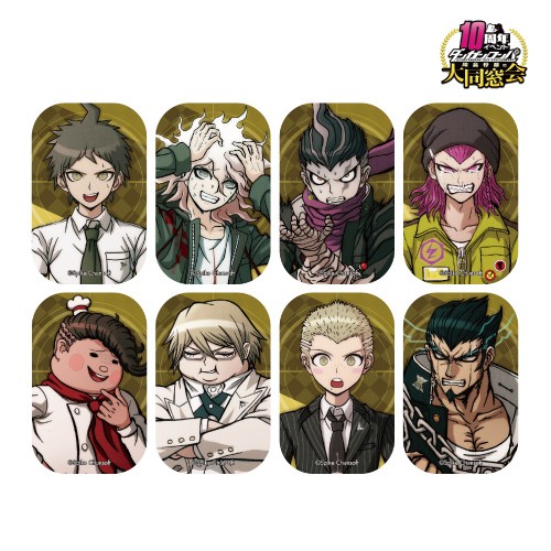ダンガンロンパシリーズ スクエア缶バッジ SDR2 A ver. 単品(単品