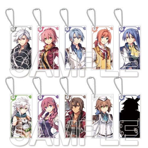 軌跡シリーズ 閃の軌跡 創の軌跡 きゃらくりあ アクリルキーホルダー 28点 きゃらくりあ『閃の軌跡』シリーズ 新旧《VII組》 トレーディング