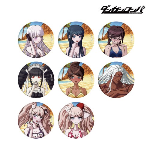 ダンガンロンパシリーズ 缶バッジ 水着 DR B ver. 単品(単品): グッズ