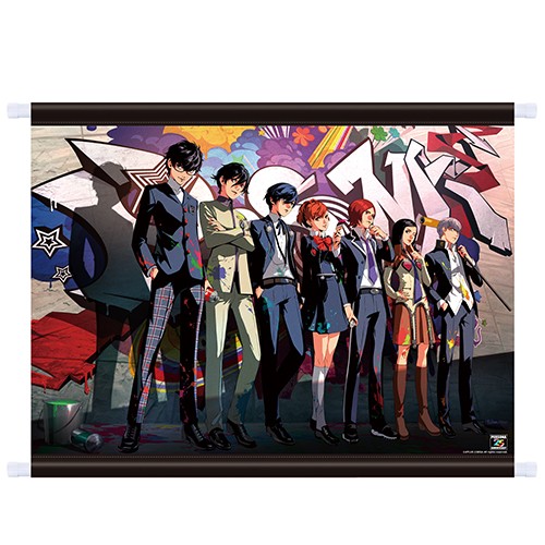 ペルソナ25周年記念 ロングタペストリー 「ペルソナ3 ポータブル」 ペルソナ25周年】P25th FES 大展覧会 B2タペストリー(展覧会): グッズ