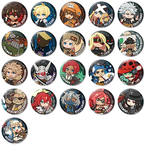 GUILTY GEAR -STRIVE- 缶バッジ SD 21種まとめ買い(21種まとめ買い