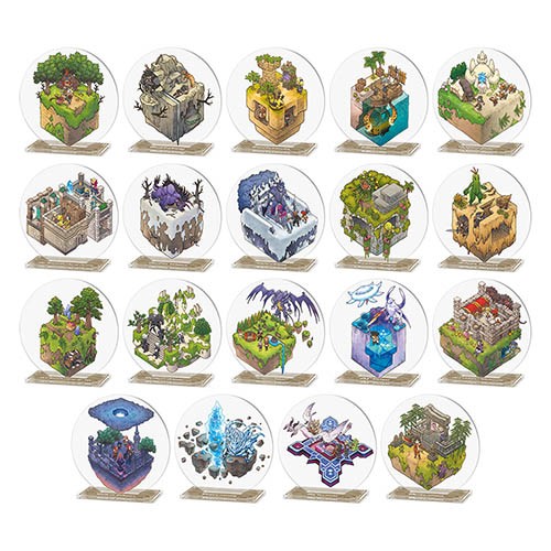 FINAL FANTASY XI VANARIUMアクリルコースタースタンド コンプリート