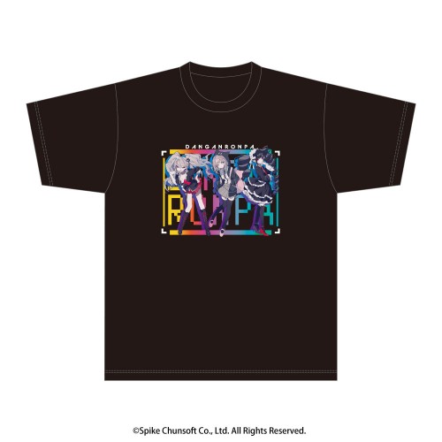ダンガンロンパ×望月けい Tシャツ ブラックXL(XL): ファッション