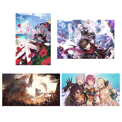 幻獣契約クリプトラクト クリアファイル24種コンプリートセット 幻獣