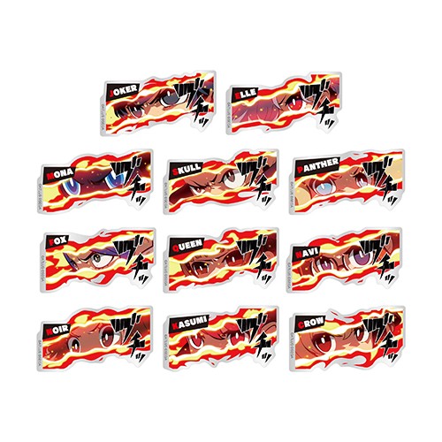 P5T カットイン風アクリルバッジ(単品)(単品 ※ランダム): グッズ・文具