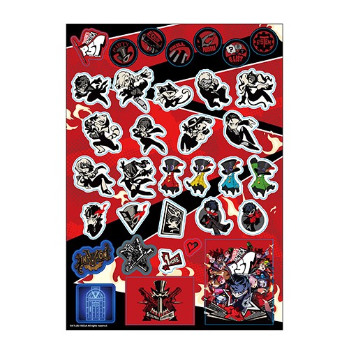 P5T UIステッカーシート: グッズ・文具 | カドスト | KADOKAWA公式