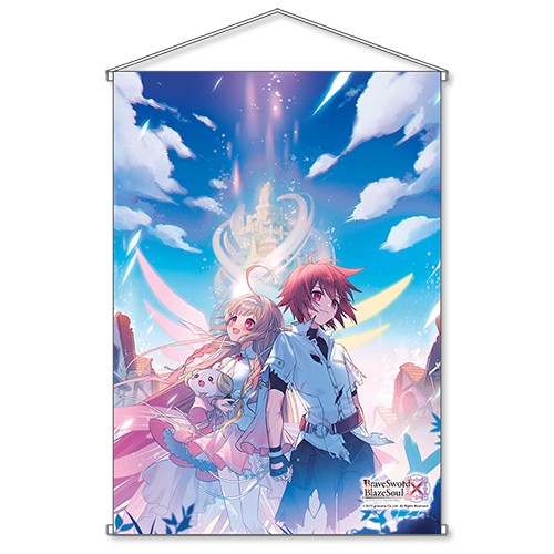 BraveSword x BlazeSoul 大包平ブレイズ　B1タペストリー ブレイブソード×ブレイズソウル B2ダブルスエードタペストリー 本編十