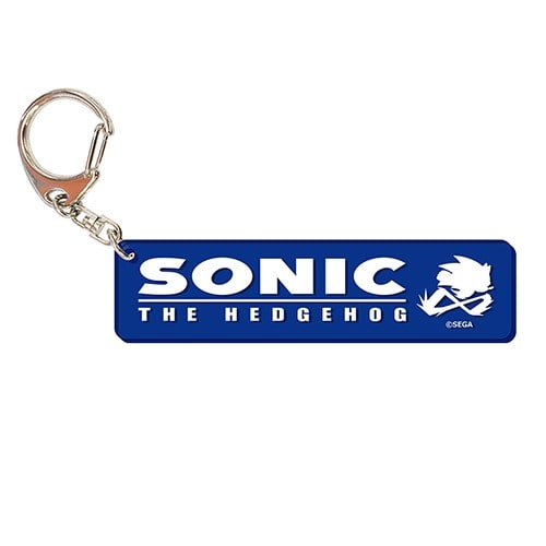 ソニック・ザ・ヘッジホッグ」ロゴアクリルキーホルダー ソニック(ロゴ