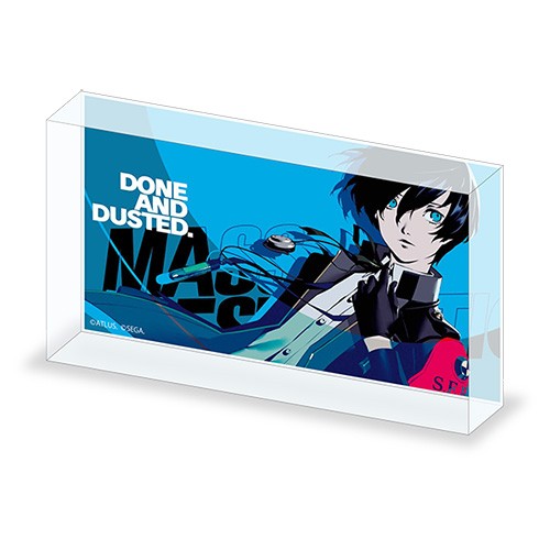 ペルソナ3 リロード 主人公 アクリルブロック WonderGOO 特典 ペルソナ3 リロード アクリルブロック 主人公(主人公): グッズ・文具