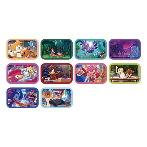 ソニック・ザ・ヘッジホッグ』缶バッジコレクション ＜長方形＞（SONIC