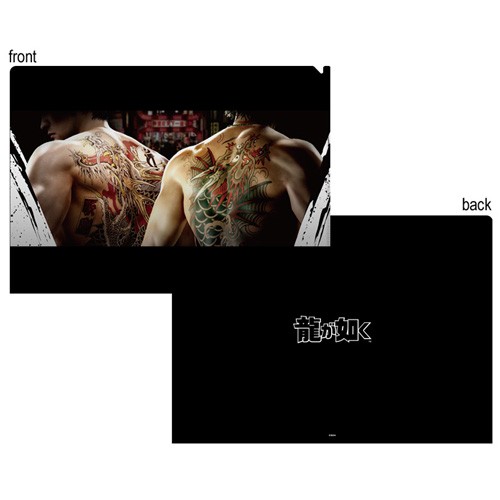 龍が如く』ビジュアルクリアファイル A(ビジュアルクリアファイル A