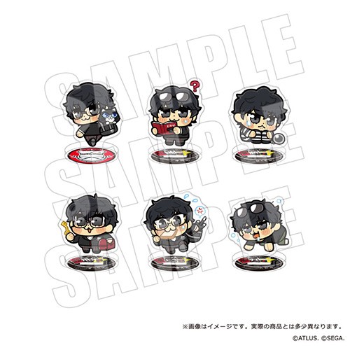 ペルソナ5 ザ・ロイヤル 主人公×ぶくぶ ちいさめアクリルスタンド Vol