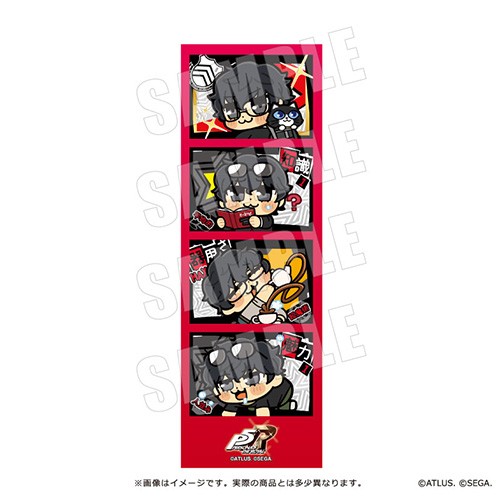 ペルソナ5 ザ・ロイヤル 主人公×ぶくぶ 4カットステッカー A(4カット