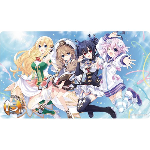 ネプテューヌシリーズ15周年記念グッズ 描き下ろしデスクマット