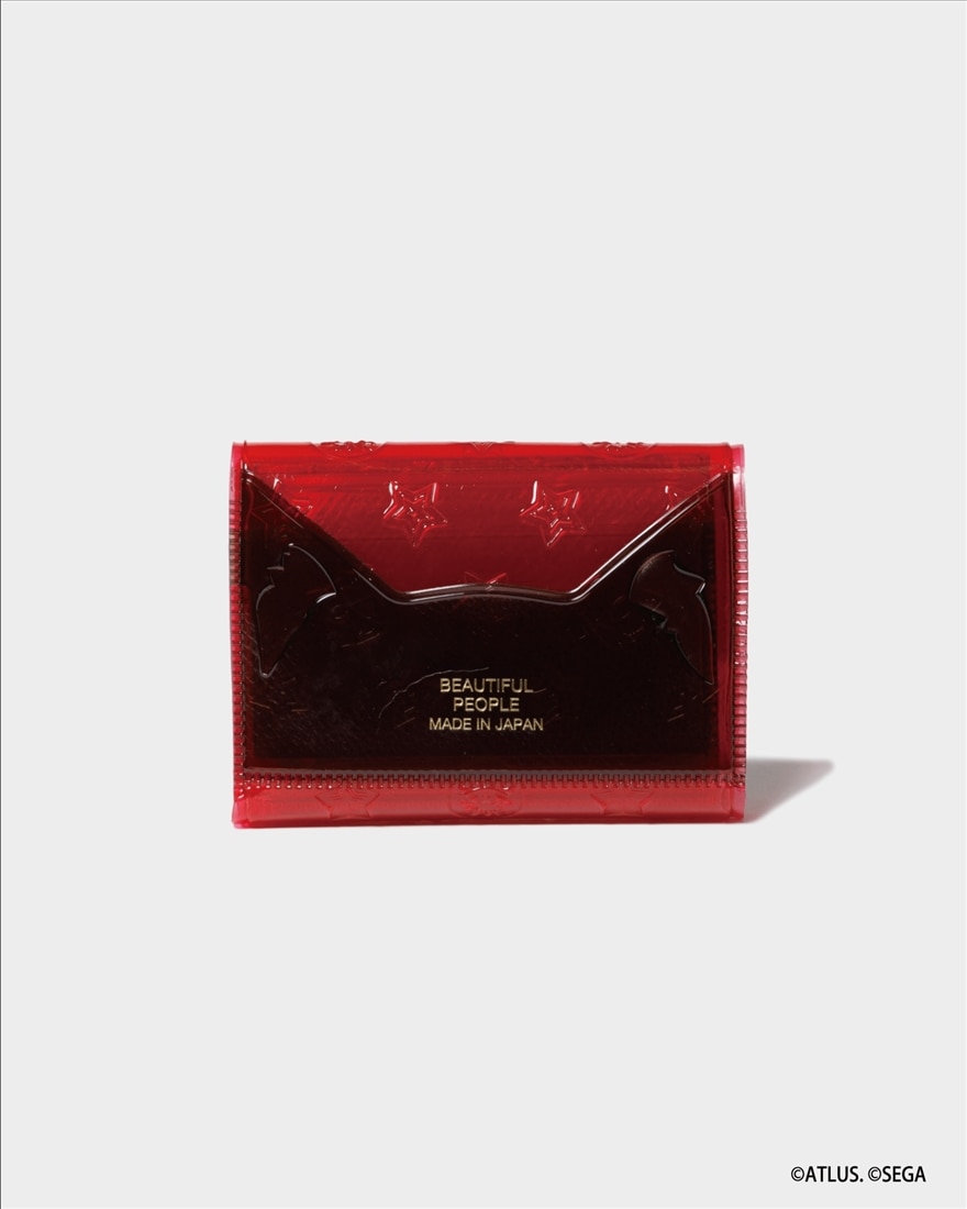 beautiful people×P5R nothing to hide miniwallet red(red