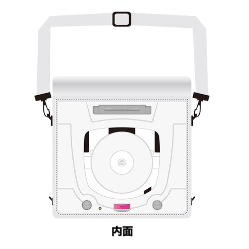 ほぼ実物大「セガサターン(後期型)」2WAYバッグ: グッズ・文具