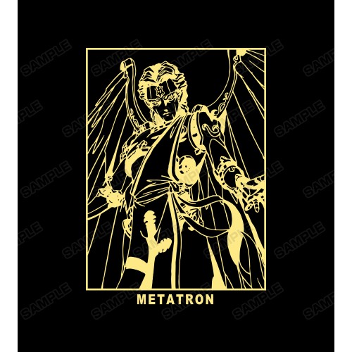 真・女神転生 25th Anniversaryロゴ箔プリントTシャツ Mサイズ 真