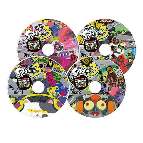 Splatoon3 ORIGINAL SOUNDTRACK -Splatune3-（限定特典付き）: BD・DVD