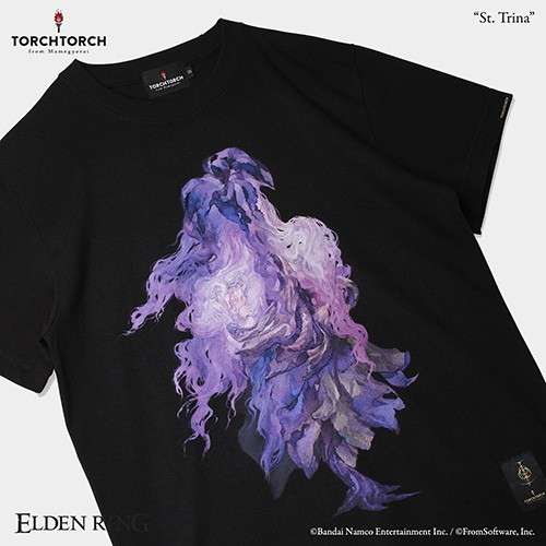 ELDEN RING × TORCH TORCH/ 聖女トリーナ Tシャツブラック XXLサイズ
