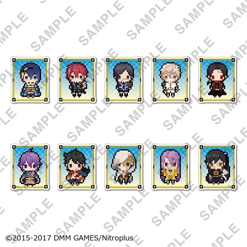 刀剣乱舞-ONLINE-　クリアクリップバッジ vol.1　ＢＯＸ