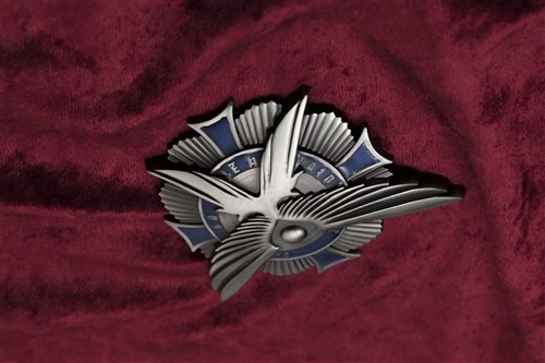 幼女戦記」銀翼突撃章 1/1スケールレプリカ: ファッション | カドスト