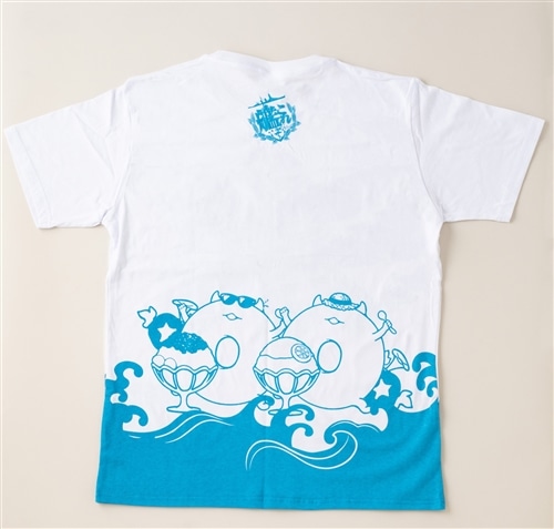 超激レア　waterland☓mokoler　コラボTシャツ 艦これ」鎮守府氷祭り公式Tシャツ Ⅰ型 【さりげない浮輪さんmode