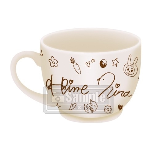 「ヒメヒナ」越冬マグカップ（ヒメヒナ直筆イラスト）