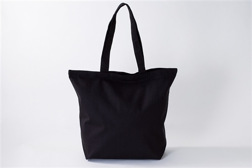 Yas ビッグトートバッグ Blue rose ブラック