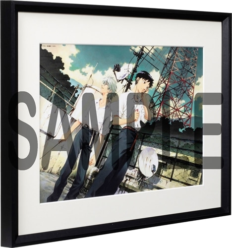 貞本義行「新世紀エヴァンゲリオン」B4複製原画 D: その他グッズ