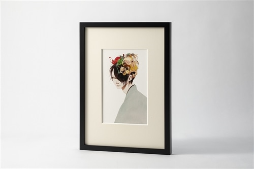 榎田ユウリ×中村明日美子　妖琦庵夜話カバーイラスト複製原画（A4サイズ）「その探偵、人にあらず」