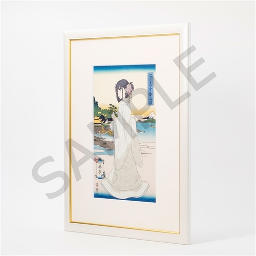 青春ブタ野郎』シリーズ」 浮世絵木版画 江ノ島青春之図 桜島麻衣