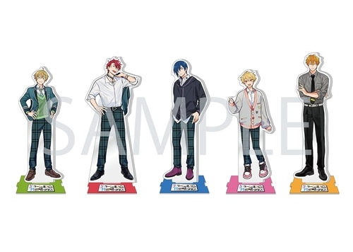 【会場先行】「BLゲームの主人公の弟であることに気がつきました」描き下ろしちびキャラアクリルスタンド 柊 冬眞
