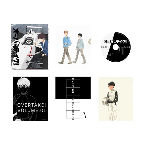 オーバーテイク！ Vol.01 Blu-ray(Vol.01 Blu-ray): BD・DVD・CD