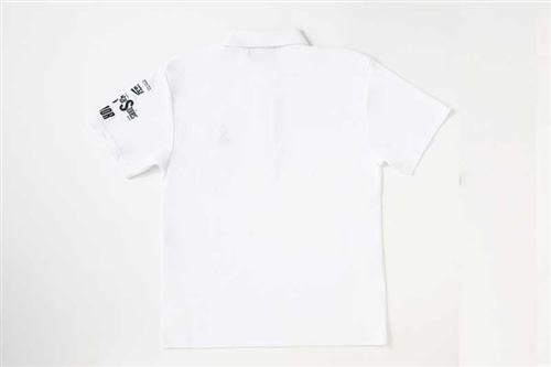 「ファイブスター物語」ポロシャツ（DEMOR） WHITE（XL）